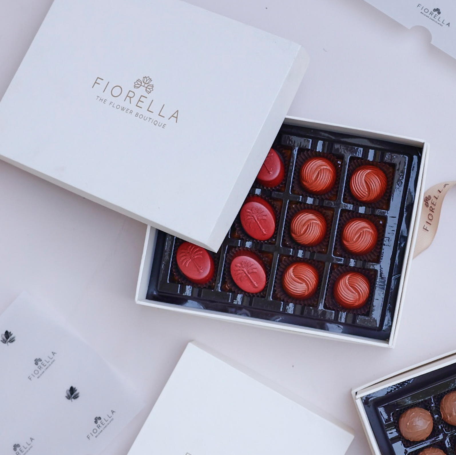 BOX OF 12 - Belgian Chocolates Box